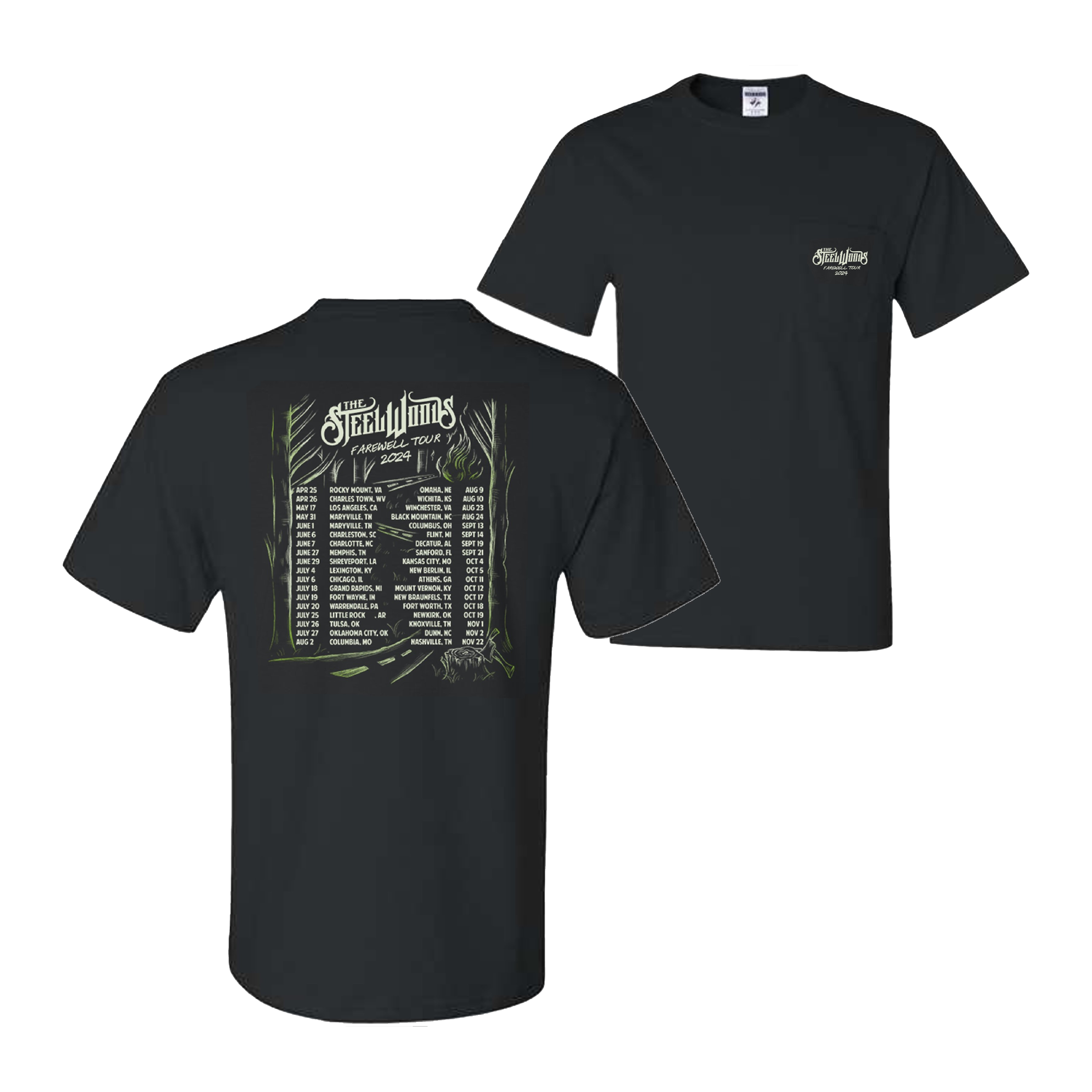 Farewell Tour 2024 Pocket Tee