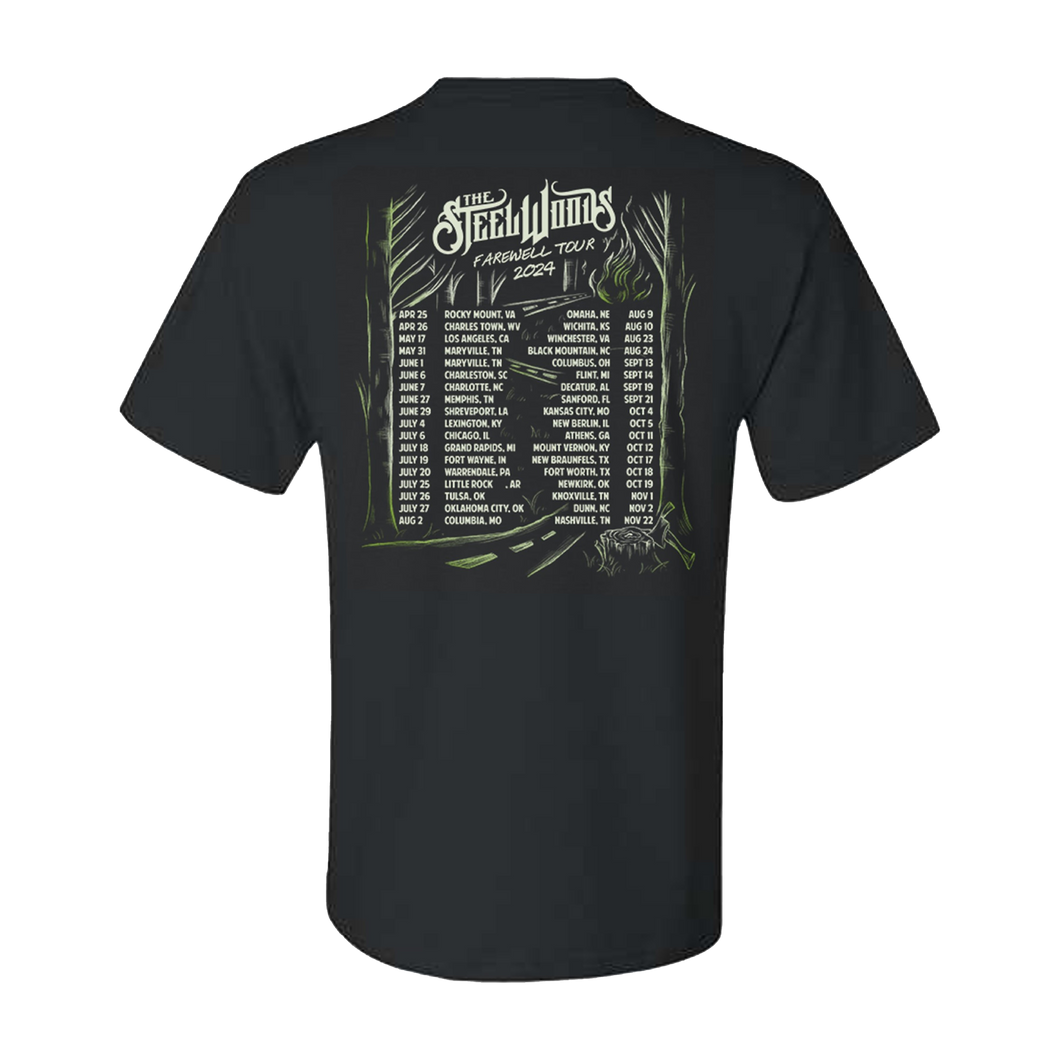 Farewell Tour 2024 Pocket Tee – The Steel Woods