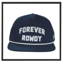 Load image into Gallery viewer, Forever Rowdy- Navy Hat
