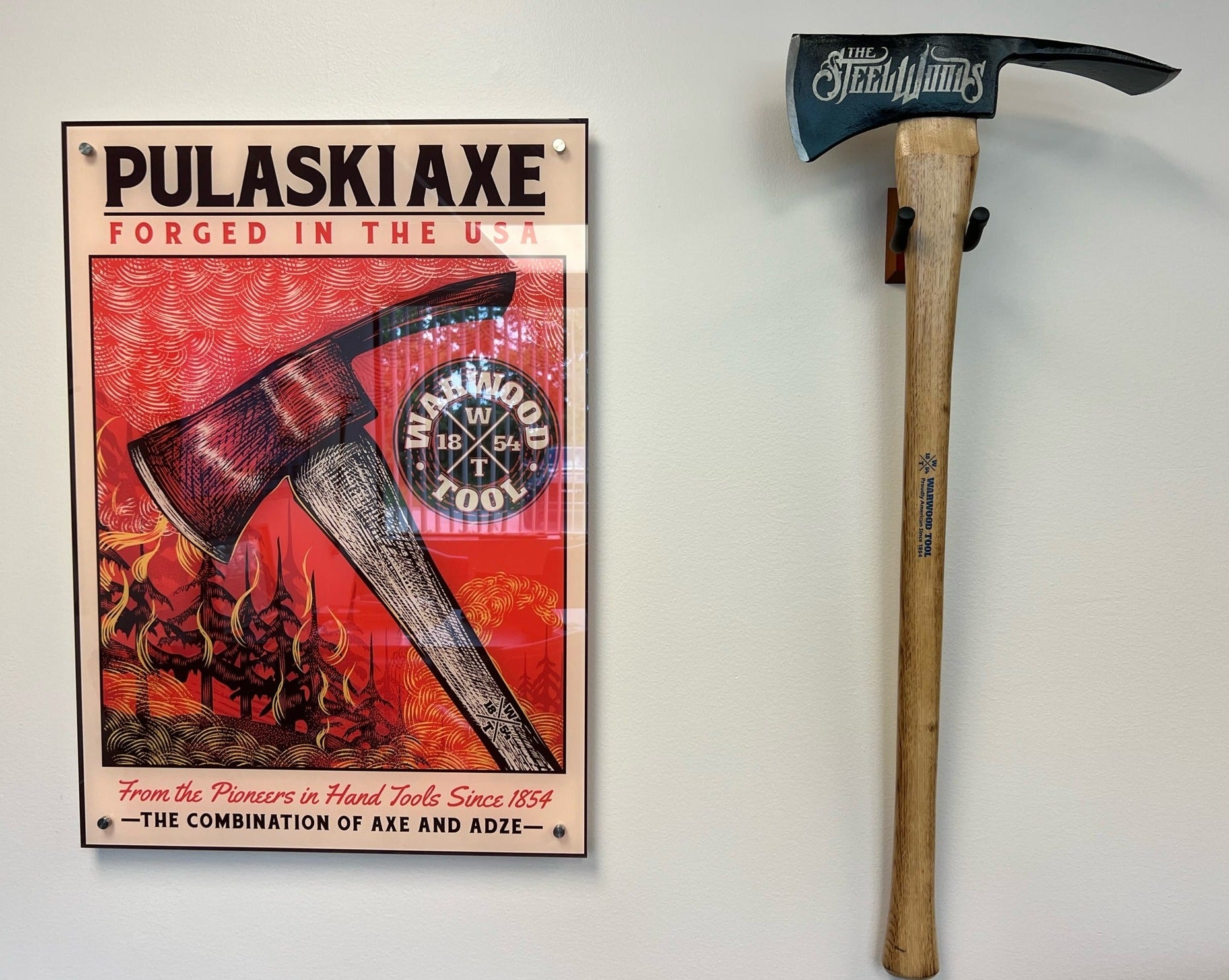 TSW Pulaski Axe + Poster – The Steel Woods